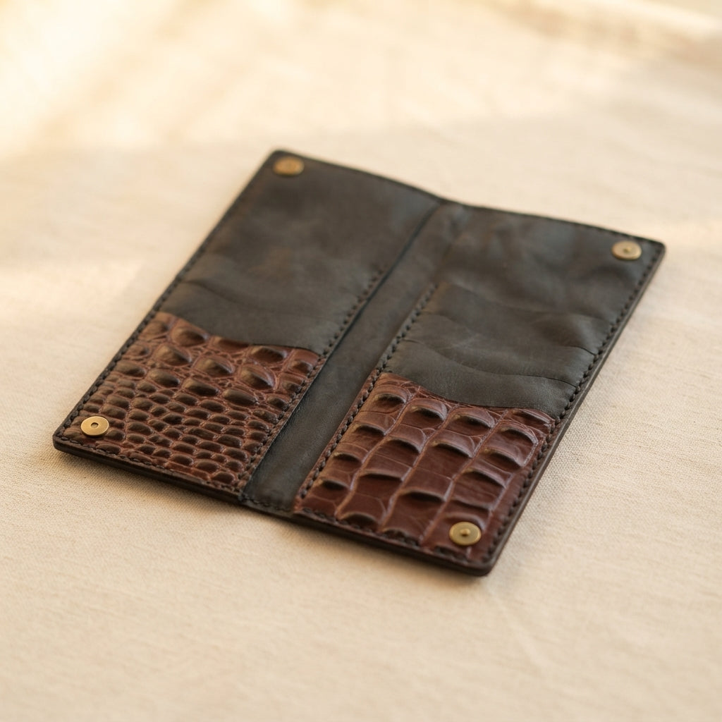 Leonidas Croc — Long Wallet