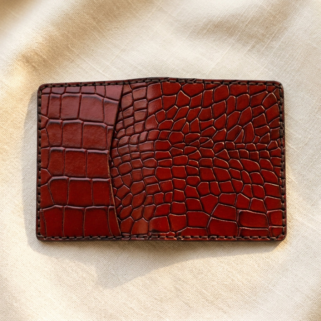 Lyra — Oxblood Croc
