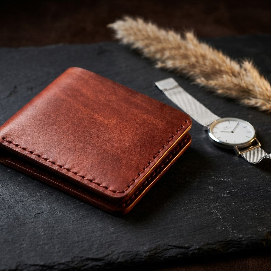 Hermes Brown — Bifold Wallet