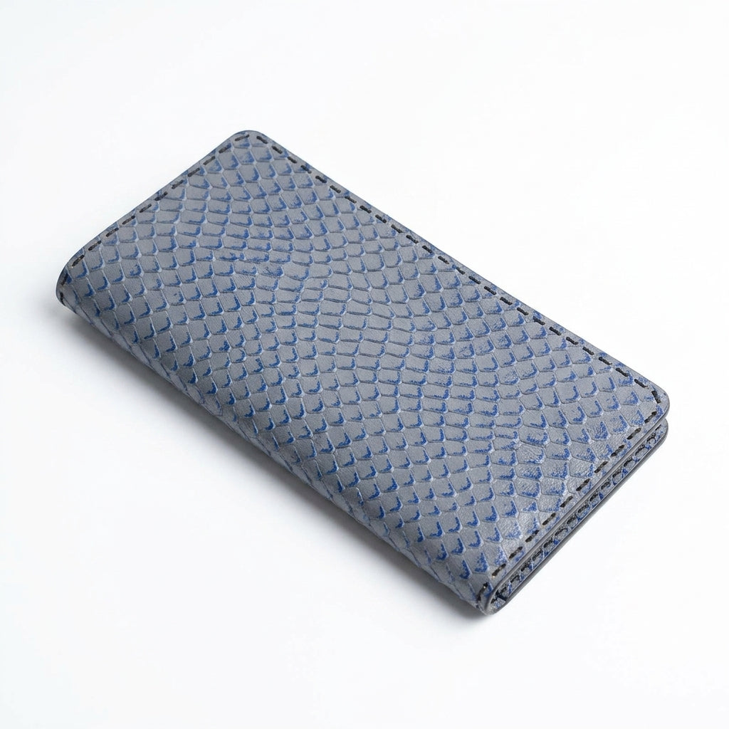 Silver Cobra Long Wallet