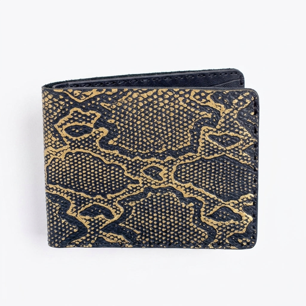Silver Cobra Bifold Wallet