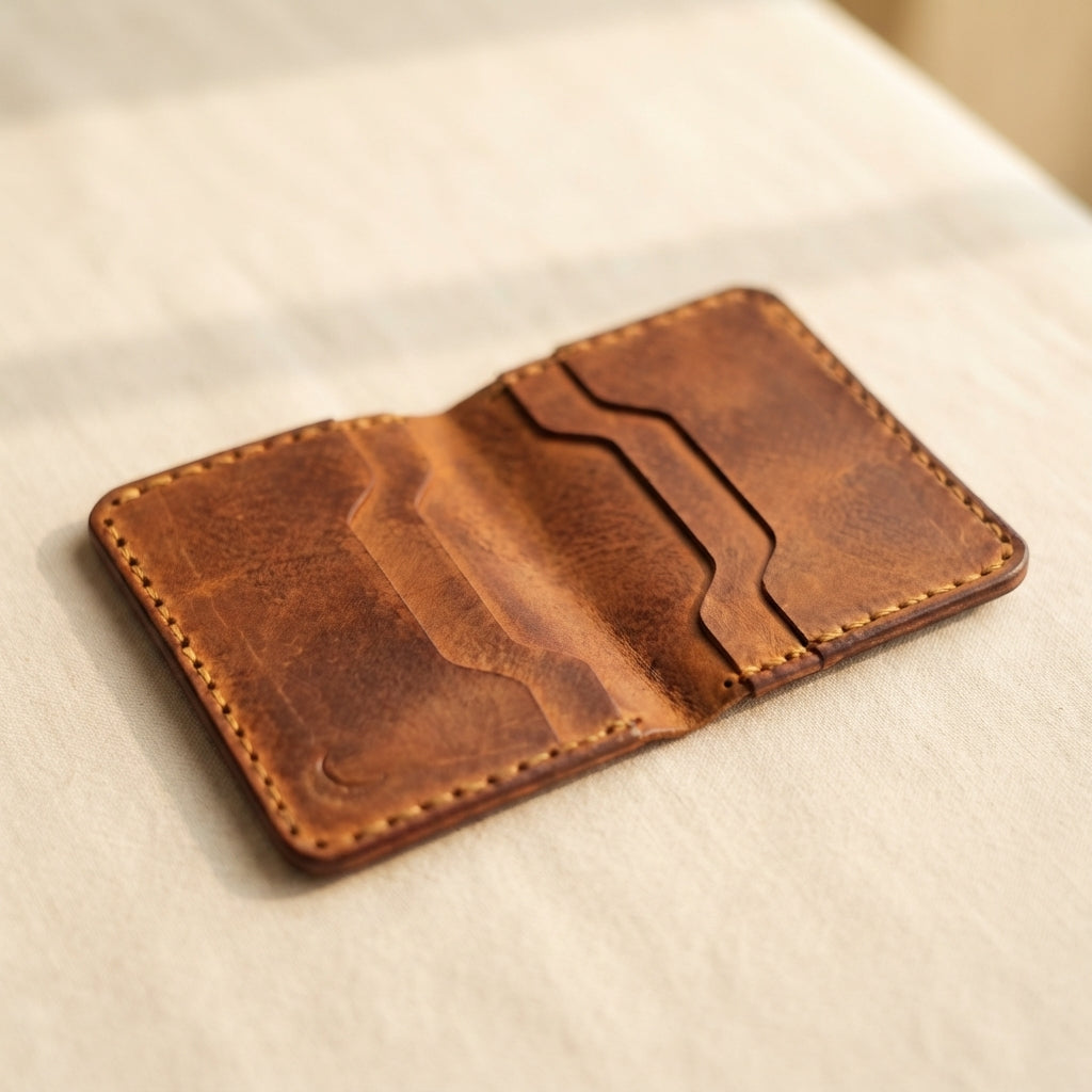 Atlas Brown — Card Holder Wallet