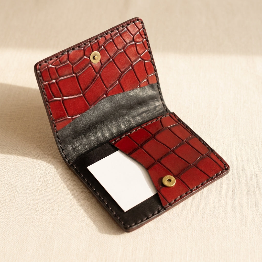 Lyra — Oxblood Croc