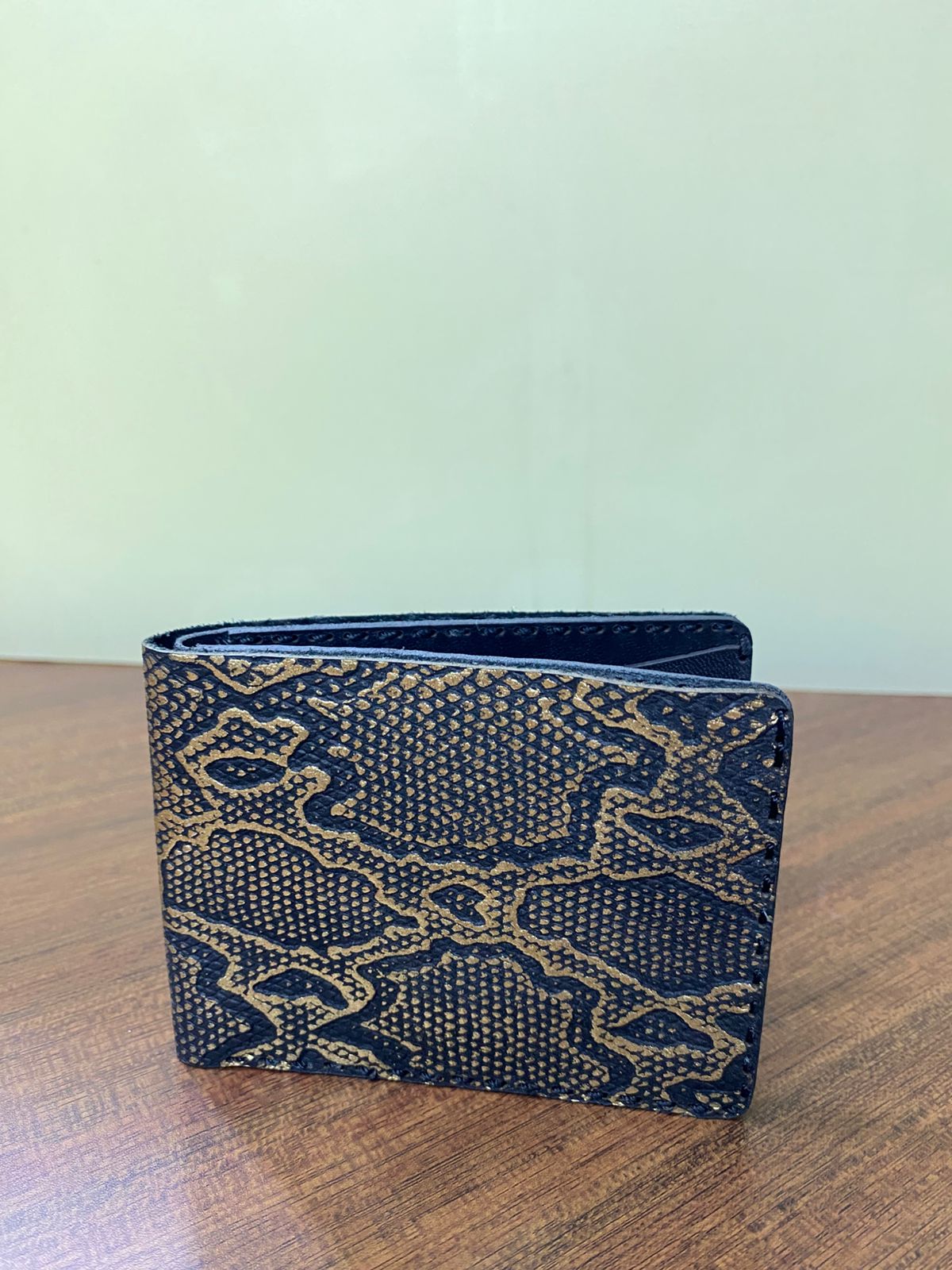 Silver Cobra Bifold Wallet