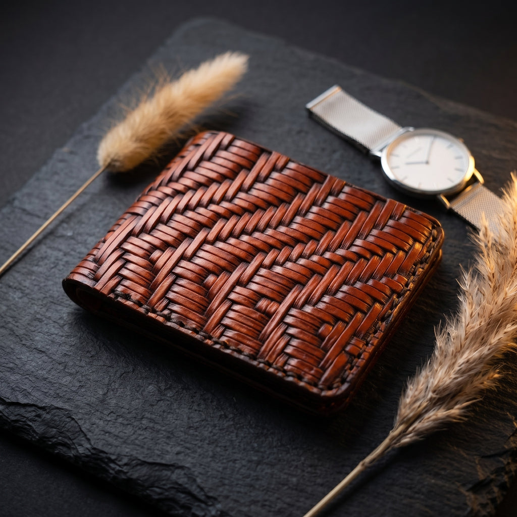 Helios Woven —  Bifold Wallet