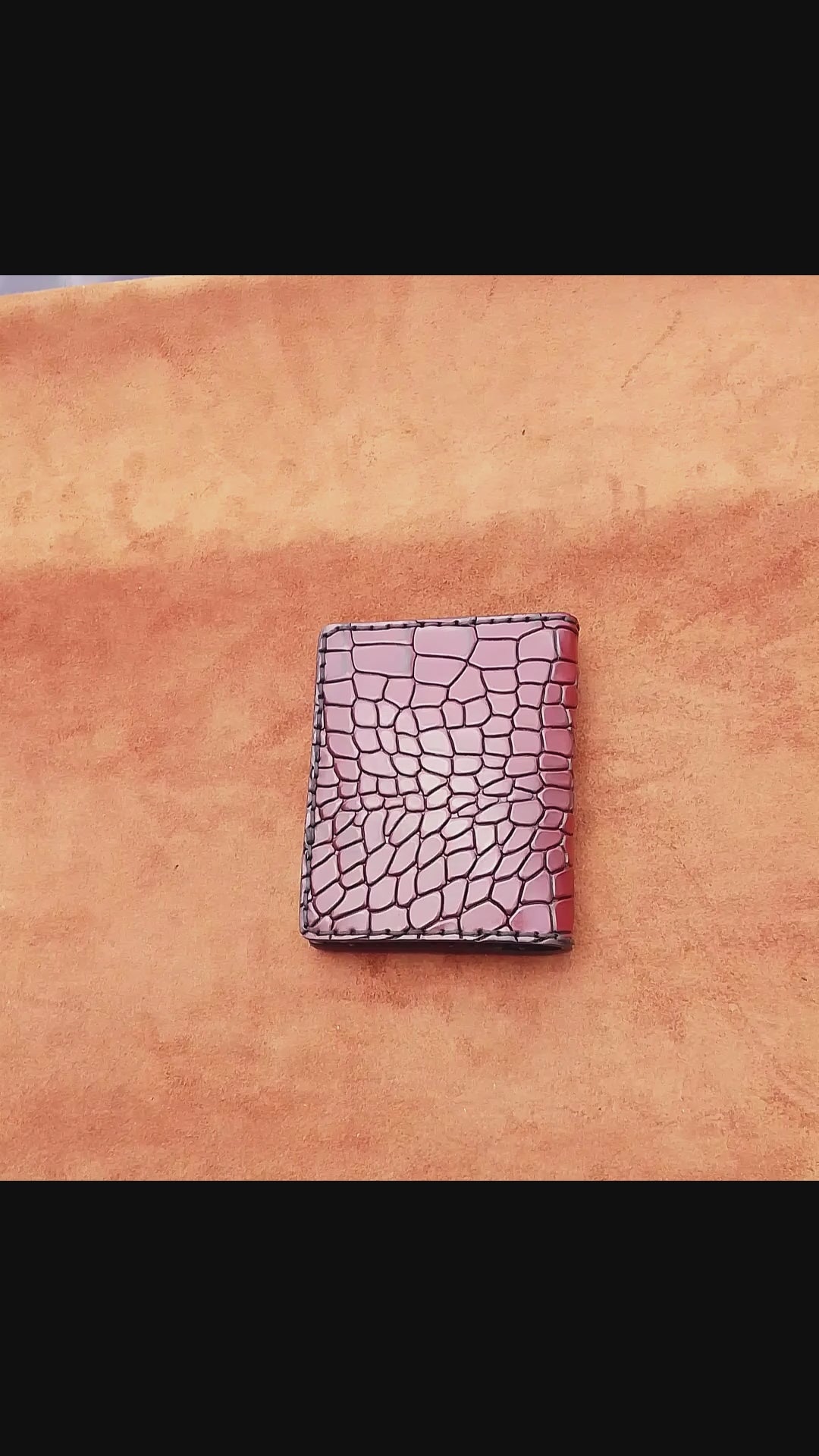 Lyra — Oxblood Croc
