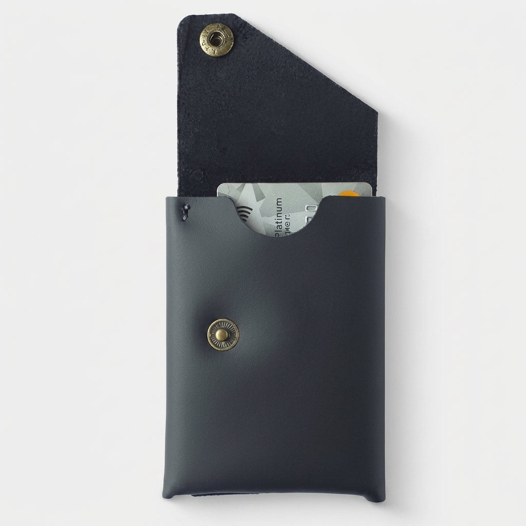 Minimalist Wallet – Emerald Black